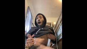 ebony jerks off cums - Ebony Jerk Off Porn Videos | Pornhub.com