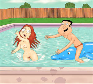 Family Guy Underwater Porn - Hentai Busty â€“ breasts family guy glasses glenn quagmire meg griffin  nipples nude pool â€“ Hentai Busty