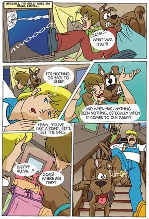 Daphne Blake Porn Comics - comic daphne_blake freddy_jones scooby scooby-doo shaggy velma_dinkley