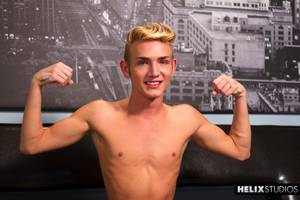 All American Stars - Sexy blond all American twink Dylan Hall stars in this incredibly hot LIVE  show