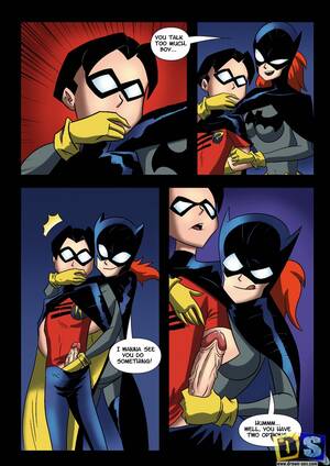 Batman Batgirl And Robin Porn - Rule 34 - barbara gordon batgirl batman (series) comic dc dc comics dcau  dick grayson drawn-sex.com female male robin (dc) the batman | 5379043