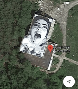 Google Maps Porn - Secret Street Art found on Google Maps. : r/Damnthatsinteresting