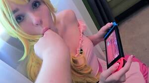 Mario Peach Porn Blowjob - Its.PORN - Princess Peach POV Sloppy Blowjob and Facial