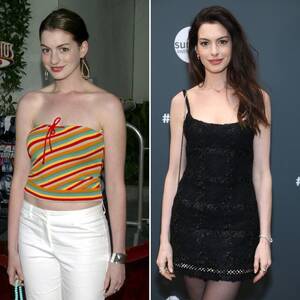 Anne Hathaway Porn Gallery - Anne Hathaway Young to Now: See Her Complete Transformation