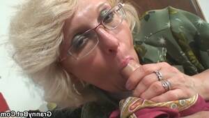 naughty granny - Granny turned out to be a sexy naughty girl and used the long dick of the  guy