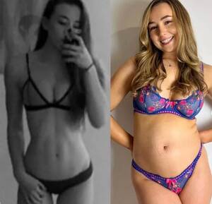 Before After Porn Stars Who Got Fat - Fitness influencer flaunts weight gain and says it 'isn't a bad thing' -  Daily Star