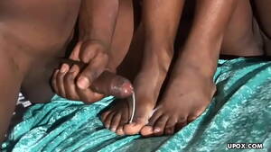 black foot fucking - Black couple fucking but the feet are the main concern - XVIDEOS.COM