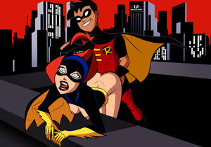 Batman And Robin Cartoon Porn - Batgirl and Robin by MisterMultiverse