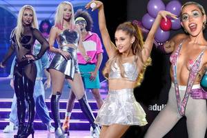 Ariana Grande Alien Porn - Bad influence: Britney, Iggy, Ariana and Miley