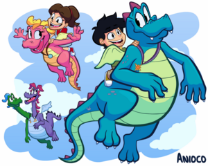 Dragon Tales Porn - 67342 - safe, artist:anioco, cassie (dragon tales), emmy (dragon tales),  max (dragon tales), ord (dragon tales), wheezie (dragon tales), zak (dragon  tales), dragon, fictional species, human, mammal, western dragon,  semi-anthro, dragon tales,
