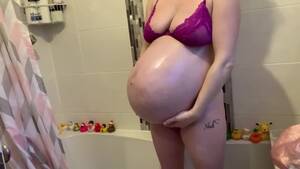 huge preggo wife - Rubbing my Massive Pregnant Belly for you - Pornhub.com