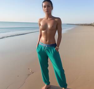boobs naked beach buns - Teen Turkish Athlete Topless on Beach: Oiled Body, Big Hips, Perfect Boobs  & Big Ass! - AI Generated Porn Pic - XGROOVY.COM