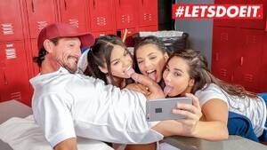 hot group porn colegue - LETSDOEIT - College Girls Go Wild In Hot Group Fuck - Free Porn Videos -  YouPorn