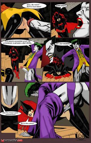 Joker Batgirl Porn - âœ…ï¸ Porn comic Joker VS Batwoman. Batman. Shade. Sex comic Joker got into |  Porn comics in English for adults only | sexkomix2.com
