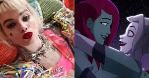 Anime Lesbian Porn Poison Ivy Christmas - Margot Robbie 'pestering' DC for a Poison Ivy Harley Quinn relationship
