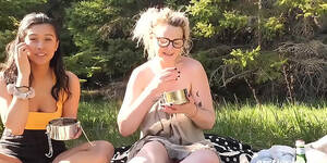 amateur lesbians outdoors - Two amateur lesbians outdoor - Mobile Homemade Porn Sharing
