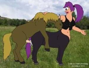 Futurama Centaur Porn - Rule 34 / centaur turanga_leela