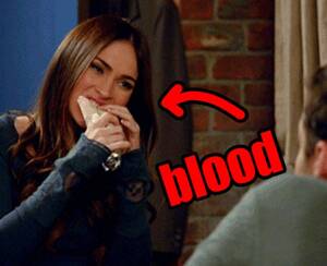 Angelina Jolie Xxx Megan Fox - Megan Fox confirms she drinks blood (25 GIFs of Megan being hot)