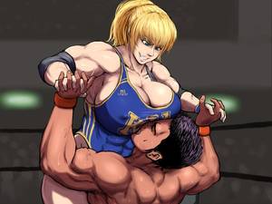 Muscle Girl Femdom Hentai - Kinky fisting sex ...