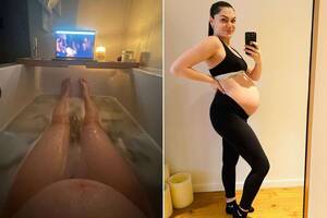 Jessie J Porn - Pregnant Jessie J Bares All in Naked Bathtub Photos