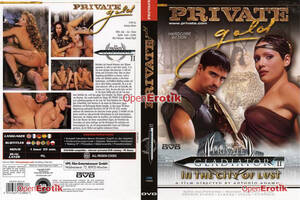 Gladiator Porno - The Private Gladiator II In The City Of Lust - porn DVD Private buy shipping
