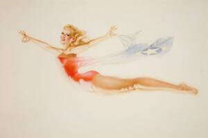 Modern Pin Up Girls Porn - The lost art of the American pin-up | CNN