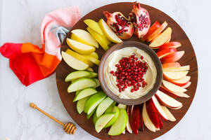 Honey Food Sex - Honey Tahini Yogurt Dip | What Jew Wanna Eat