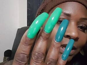 horny ebony babe long nails - Free Ebony Long Nails Porn Videos (255) - Tubesafari.com