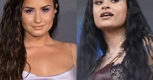 Lesbo Porn Demi Lovato - Demi Lovato Was Grinding With Kehlani Onstage At Her Concert And I'm  Pregnant From Watching : r/actuallesbians