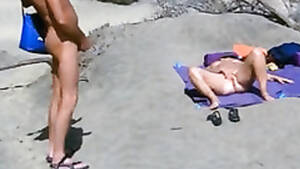 mature jerk off beach - Guys masturbate to nude mature on the beach | voyeurstyle.com