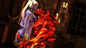 Fire Demon Porn - See how a busty sorceress enjoys her first fire demon sex