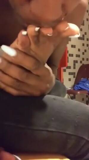 ebony toe sucking - Free Ebony Toe Sucking Pt 1 Porn Video - Ebony 8