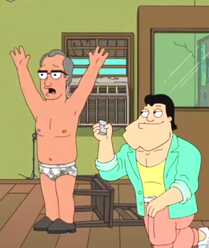 American Dad Muscle Porn - From the American Dad episode â€œ100 Years a Solid Foolâ€ Tumblr Porn