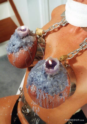 Candle Wax Torture Porn - Candle Wax Tit Torture - Porned Up!