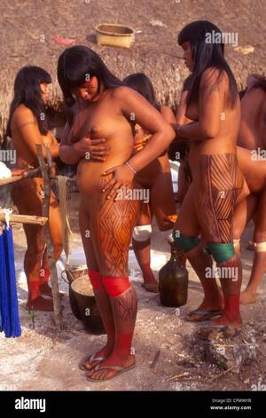 amazon indian tribes girls pussy - Xingu Women Nude - 64 photos