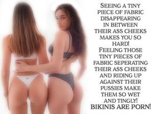 Bikini Porn Captions - Bikinis are porn : r/PornIsCheating