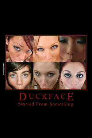 Duck Face Facial Porn - The Origin of Duck face