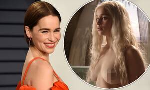 emilia clarke game of thrones - Emilia Clarke reveals she doesn't regret her nude Game of Thrones scenes |  Daily Mail Online