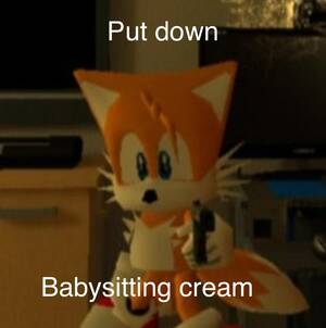 Babysitting Cream Cum Porn - Do it : r/SonicTheHedgehog