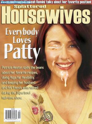 facial cumshot magazine - Patricia Heaton Magazine Cover Facial 001 Â« Celebrity Fakes 4U
