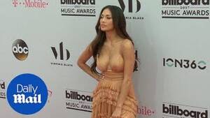 Nicole Scherzinger Porn - In the nude! Nicole Scherzinger stuns at Billboard Music Awards - YouTube