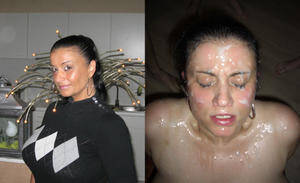 mature facial cumshots before and after - Before After Cum Facials | MOTHERLESS.COM â„¢
