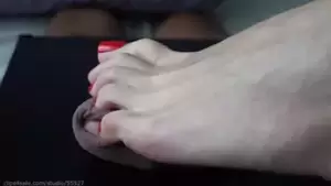 footjob on uncircumcised penis - My feet play with small uncut dick and foreskin | xHamster