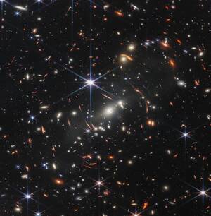 Ancient God Porn Comets - Picture from the Webb's telescope. This is just a tiny patch of the  universe. All of these galaxies, am I supposed to believe God's focus was  on an Arab man getting more