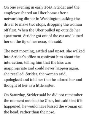 Female Strider Porn - She recalled feeling that Strider, a well-connected Washington operative  and a link to the world around Clinton, could hinder her political career  if he ...