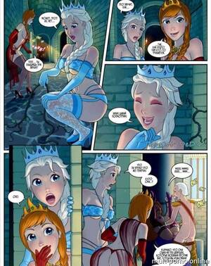 Frozen Porn Comics Captions - Futanari Rapunzel fucks Elsa and Anna in the anus with a big cock (+porn  comics) - Hentai