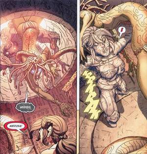 Medusa Statue Porn - A girl is turned to stone instantly upon seeing Medusa.