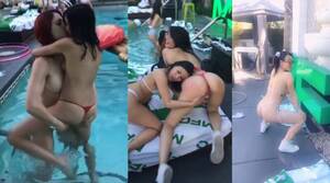 amateur pool party - PRIVATE LESBIAN POOL PARTY â€“ Porn amateur â€“ pervertgirlsvideos