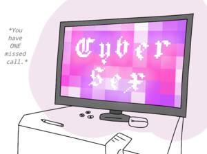 cyber sex blowjob - Cyber Sex comic porn | HD Porn Comics