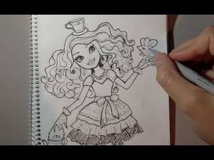 ever after high cartoon nude - Xxx Mp4 How To Draw Madeleine Hatter From Ever After High Step By Step 3gp  Sex Â»